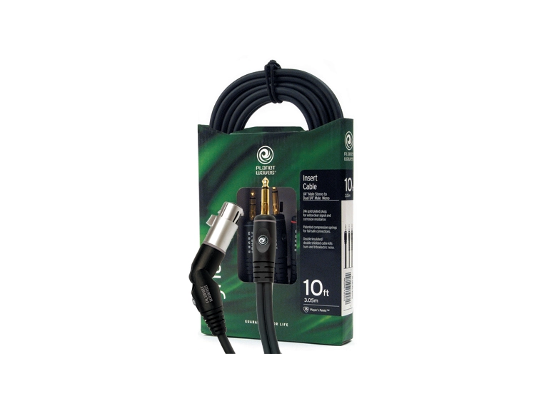 Planet Waves PW-GMMS-10 Mic.Kabel JACK-XLR Han 3,0m 